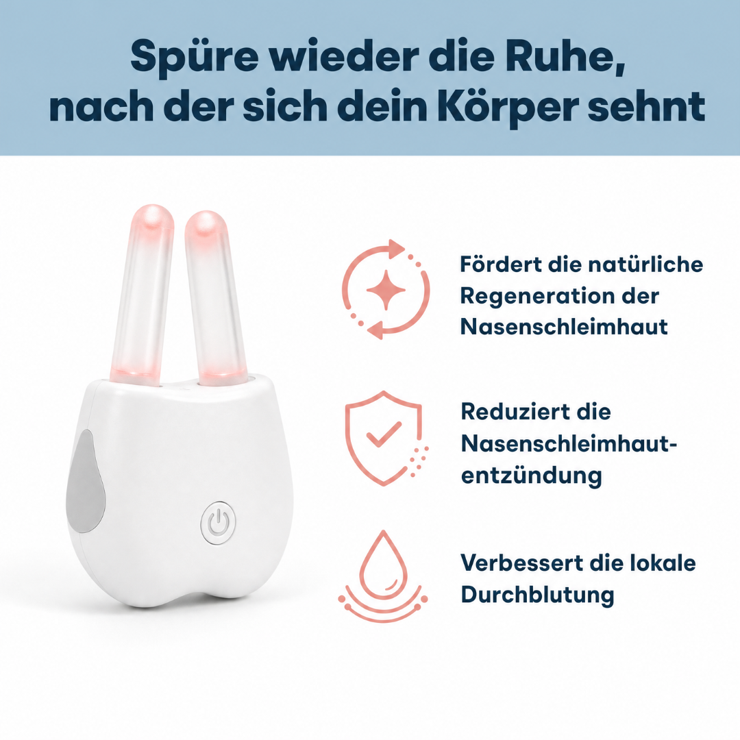 Rotlicht-Nasentherapiegerät